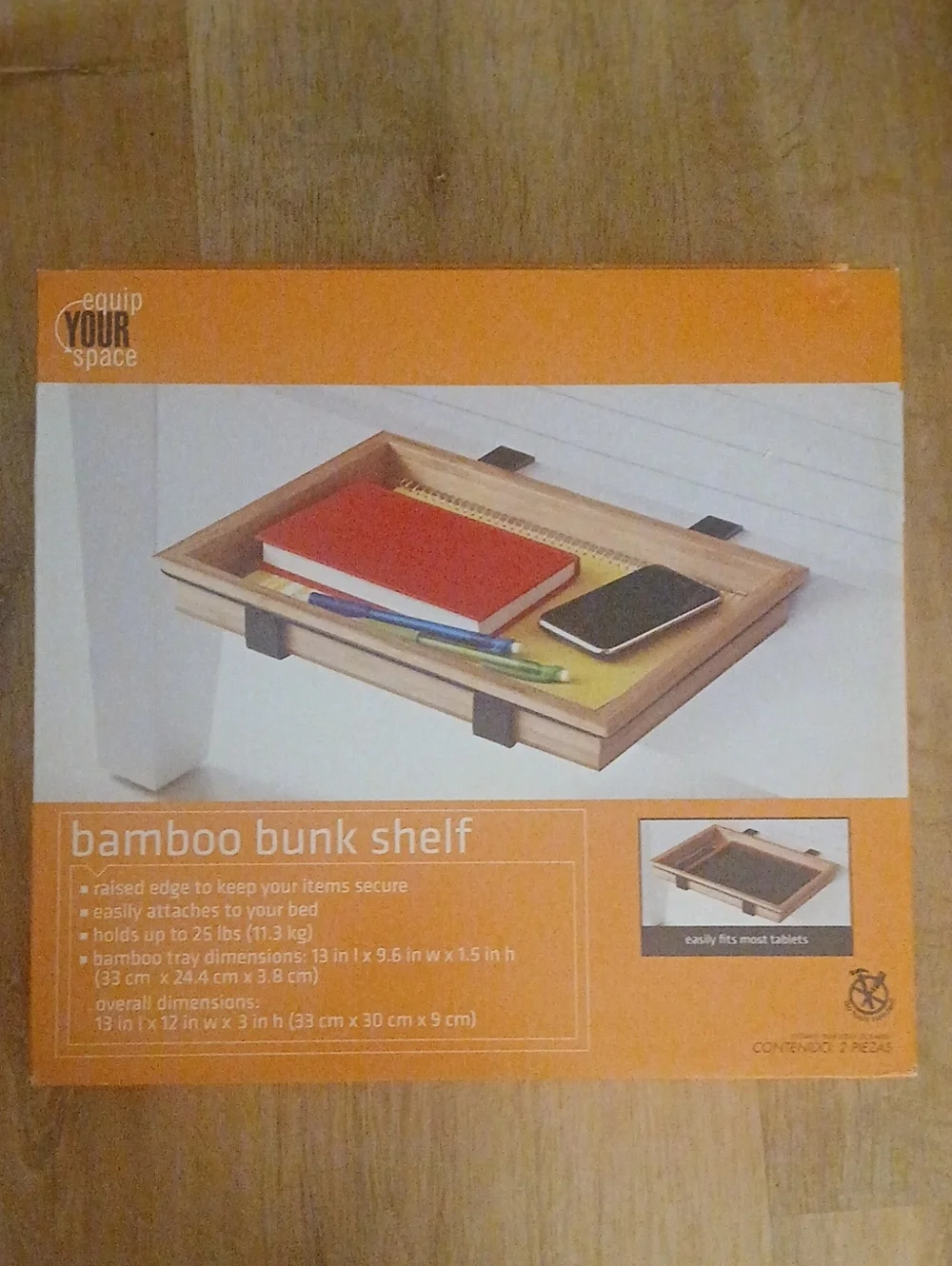 Bamboo Bunk Shelf – Natural Bamboo